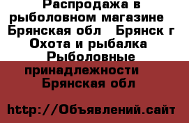 Распродажа в рыболовном магазине - Брянская обл., Брянск г. Охота и рыбалка » Рыболовные принадлежности   . Брянская обл.